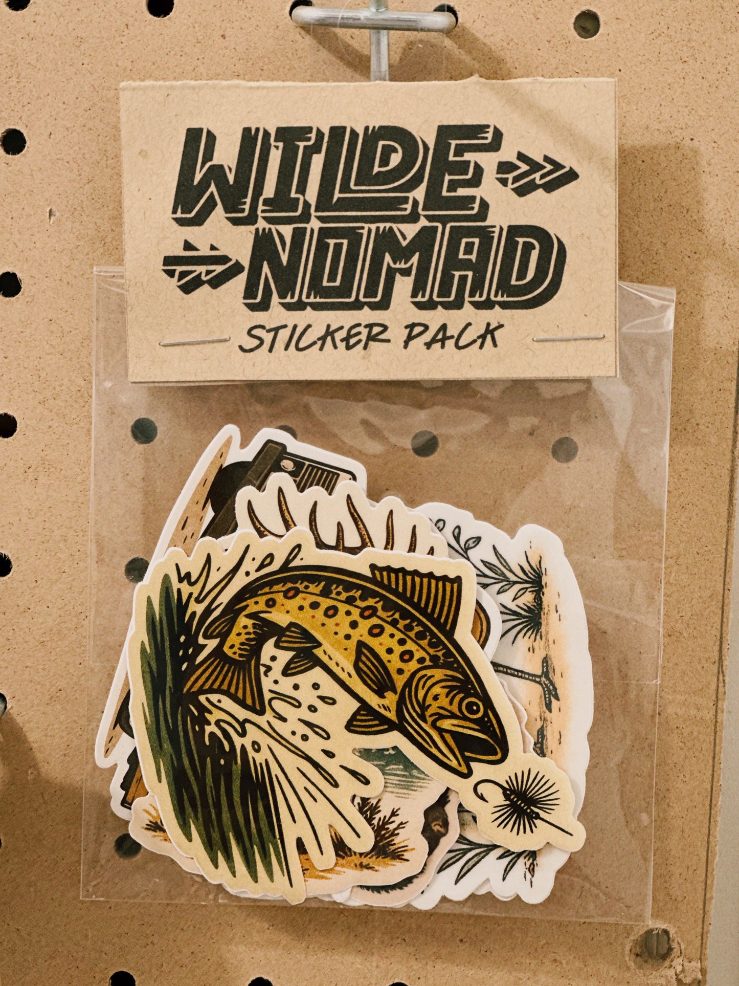 Wilde Sticker Pack | 5 Waterproof Outdoor Wildlife Stickers