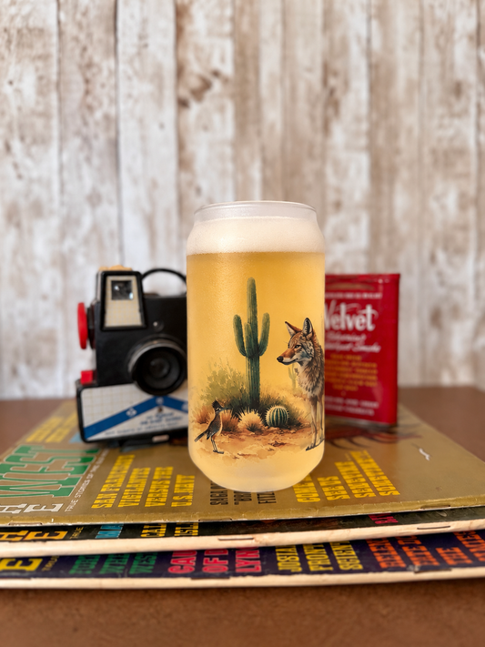 DUSTWALKER BEER CAN GLASS