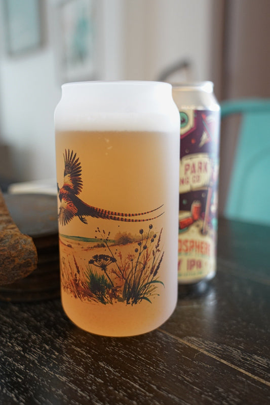 FIELDS & FEATHERS – PHEASANT FROSTED GLASS