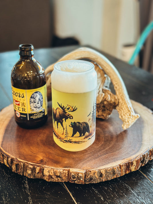 CALL OF THE WILD CAN GLASS