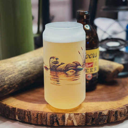 "FLOAT ON" OTTER GLASS