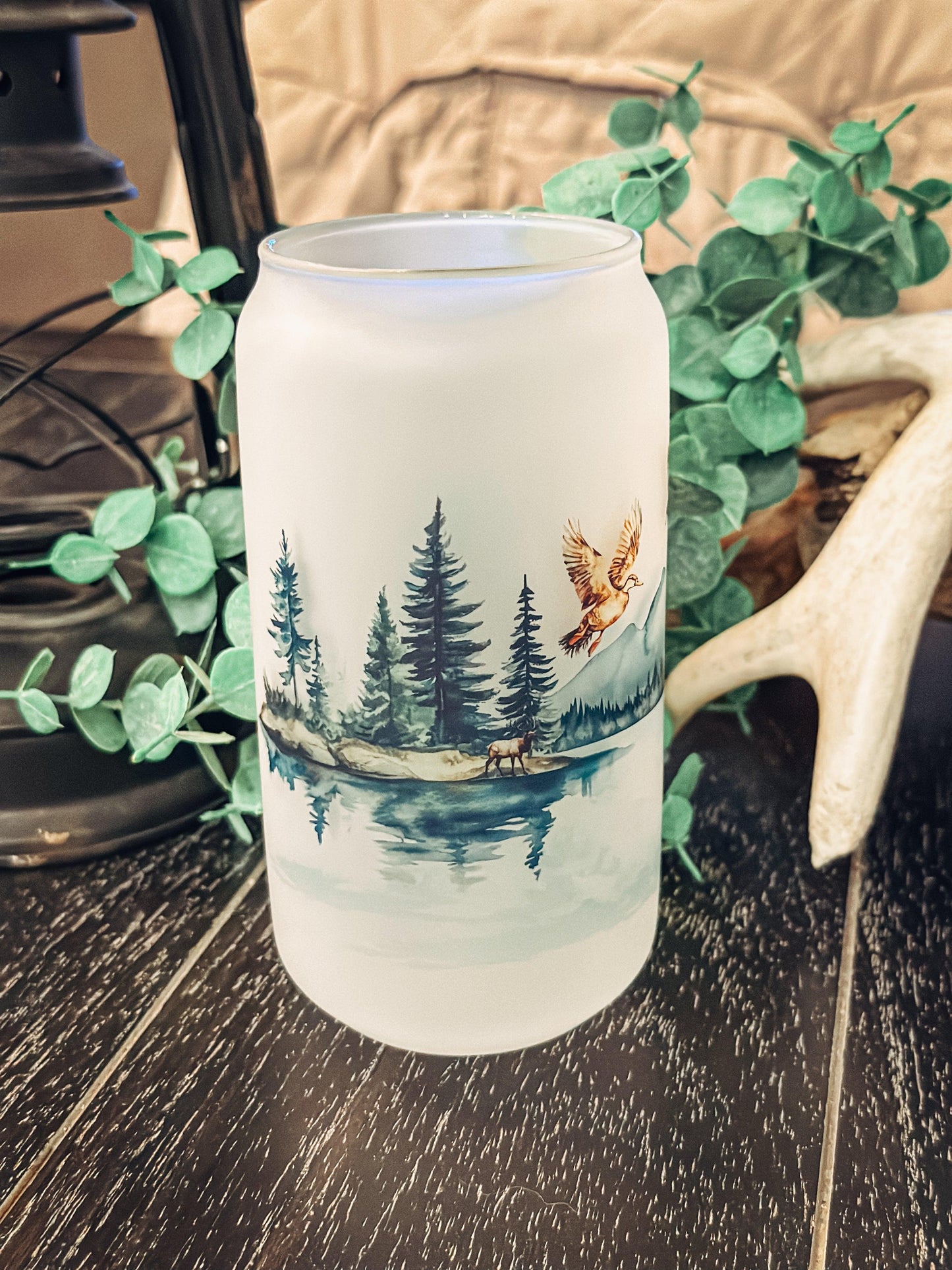 ELK + NATURE PINT GLASS