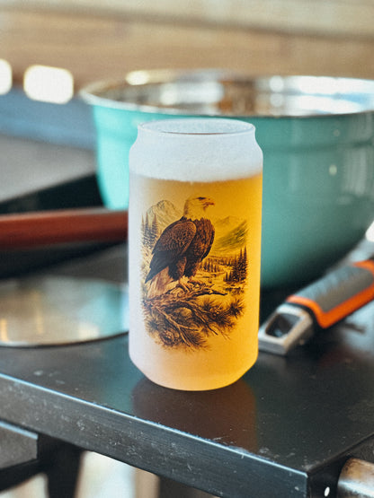 EAGLES WATCH CAN GLASS