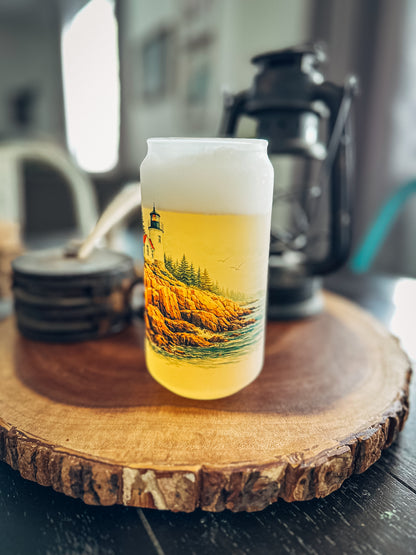 BASS HARBOR CAN GLASS