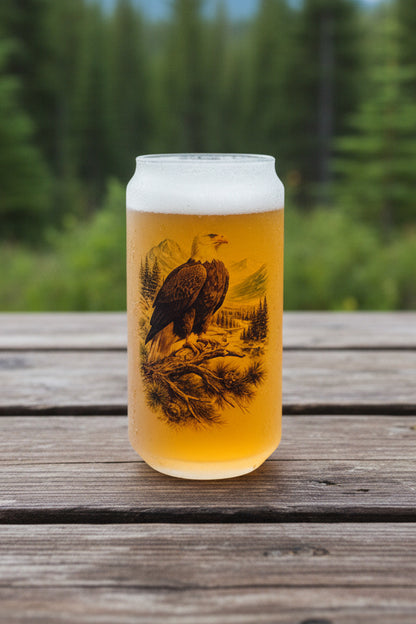 EAGLES WATCH CAN GLASS