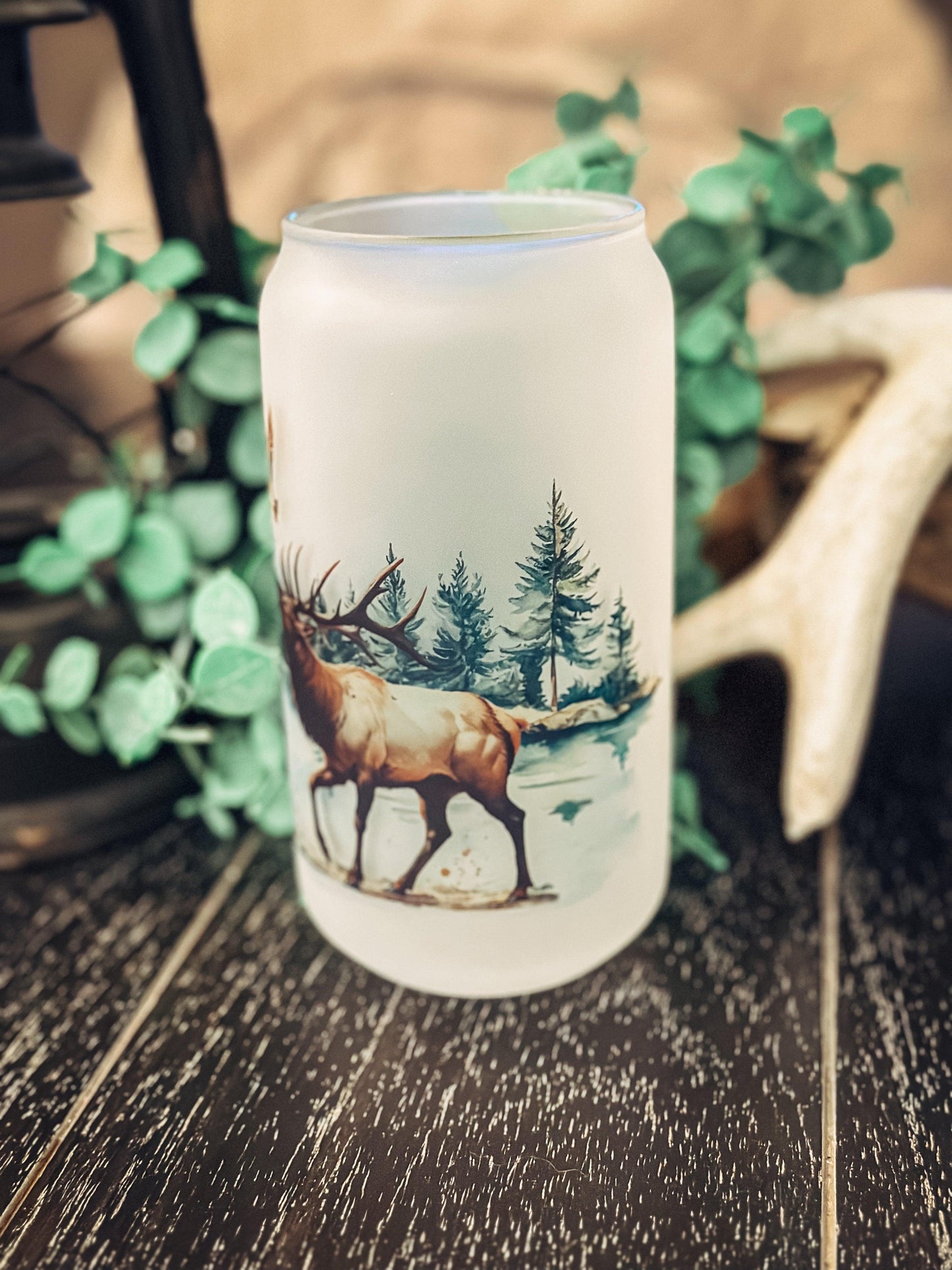 ELK + NATURE PINT GLASS