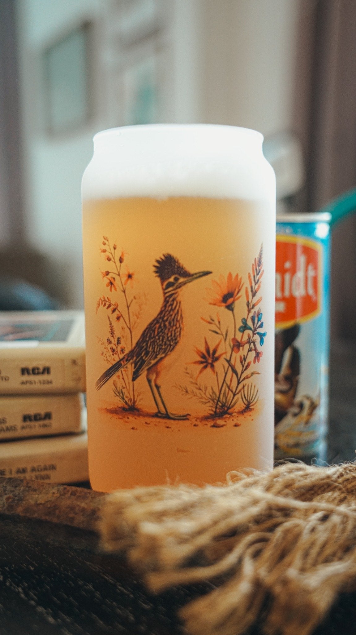 DESERT DASH FROSTED BEER GLASS