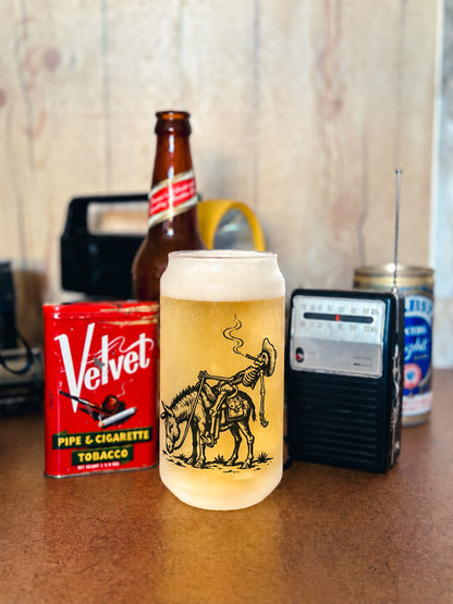 LAST RIDE CAN GLASS