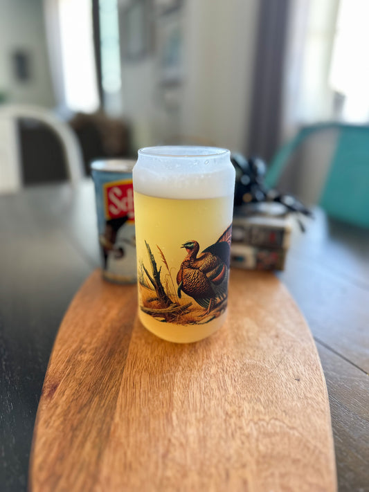 THE STRUT TURKEY CAN GLASS